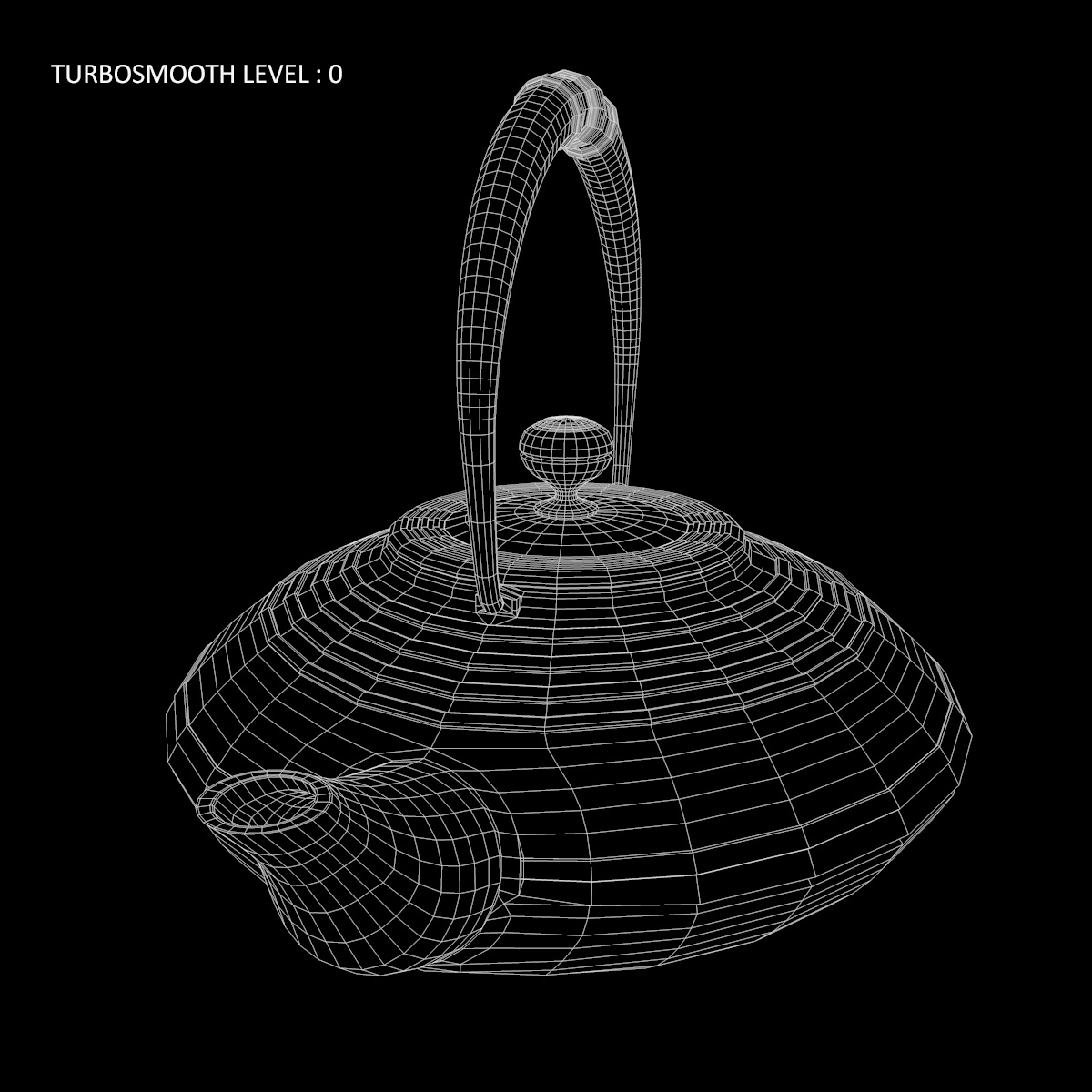 3d japanese teapot model