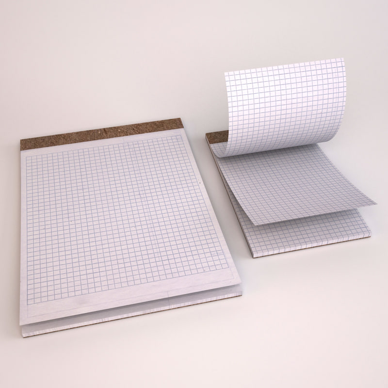legal graph paper pads 3d max