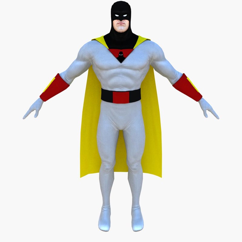 space ghost 3d max