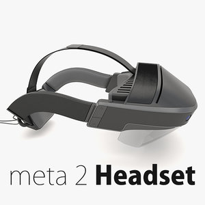 meta 2 virtual 3d model