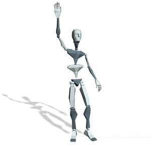 Single hand up dancing