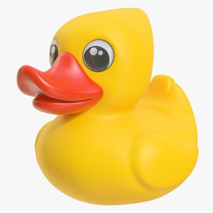3d rubber duck model
