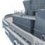 3d model tugboat type z-peller length