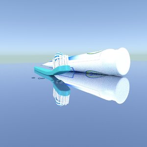obj toothpaste brush