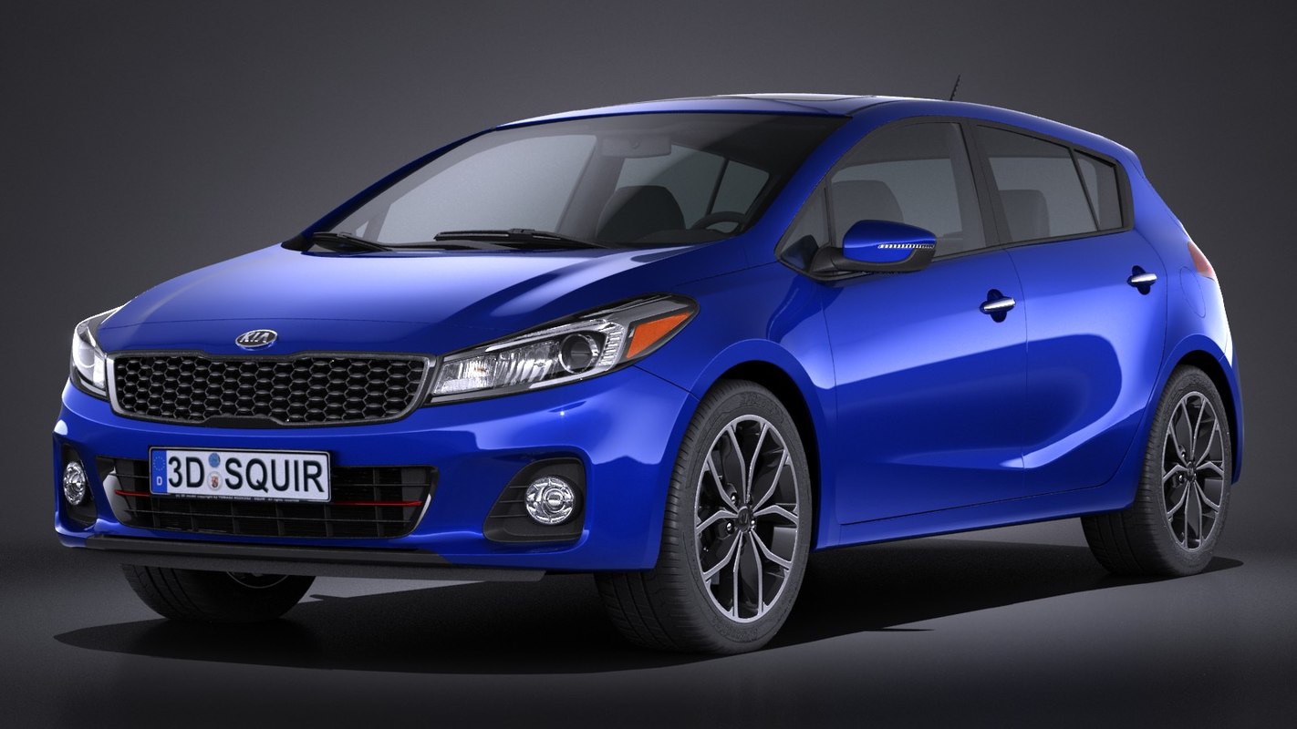 3d model kia forte5 2017