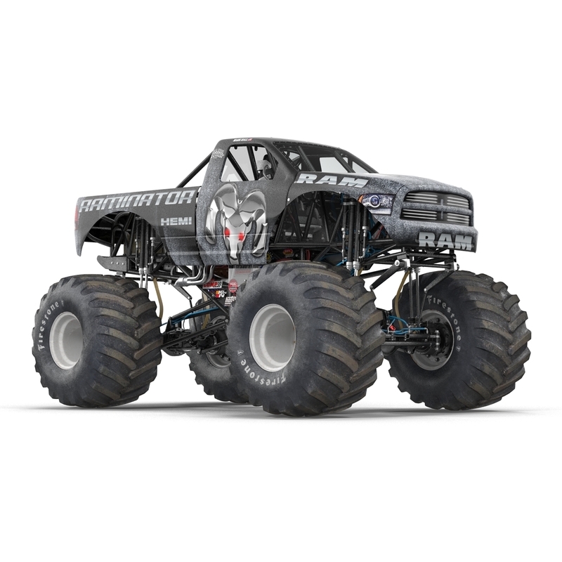 49cc raminator monster truck