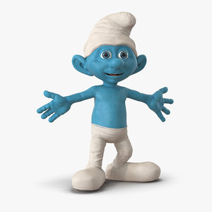 smurfette 3d