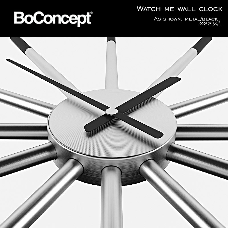 3d Model Boconcept Watch Wall Clock