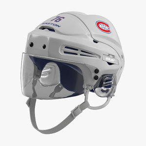 hockey helmet montreal canadiens 3ds