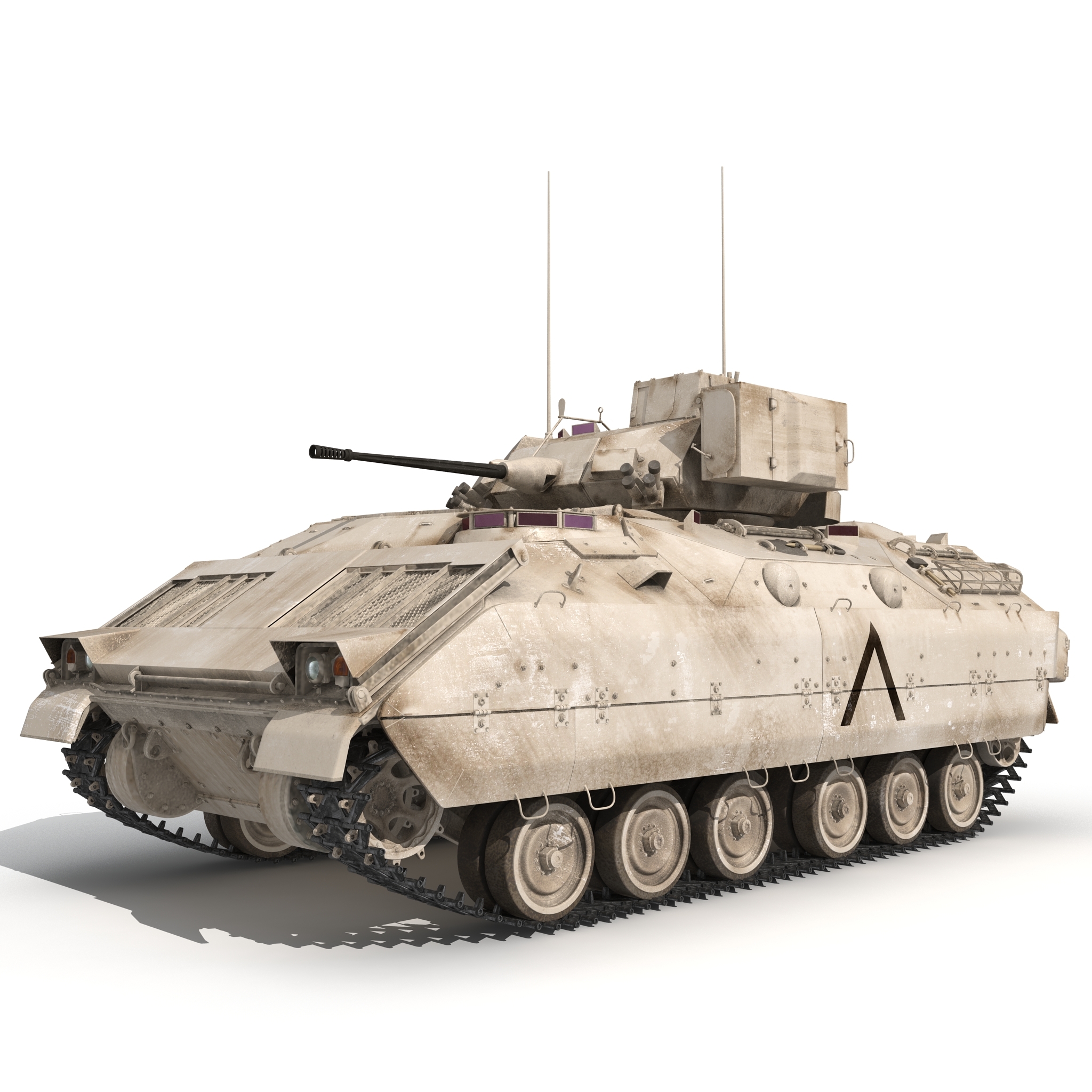 美国步兵战车布拉德利m23d模型