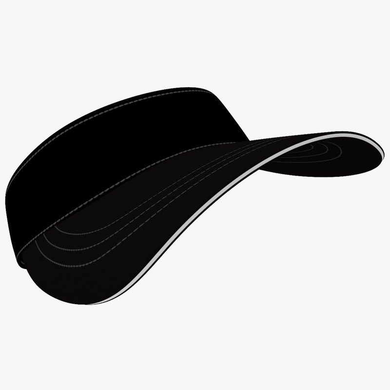 3d model visor cap