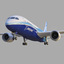 boeing 787 dreamliner 3d model