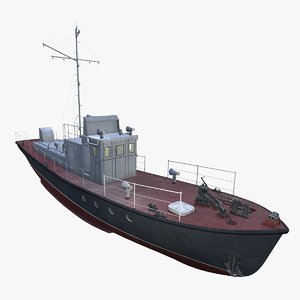 3d real-time boat model