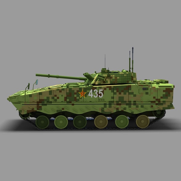 modelo 3d PLA ZBD-04A IFV - TurboSquid 1063264