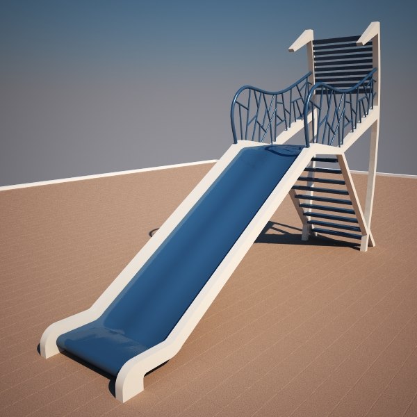 3d slide  model 