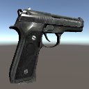 3d model m9 pistol