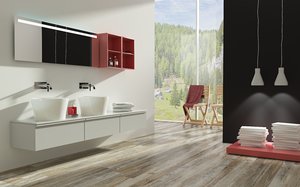 3d modern bathroom