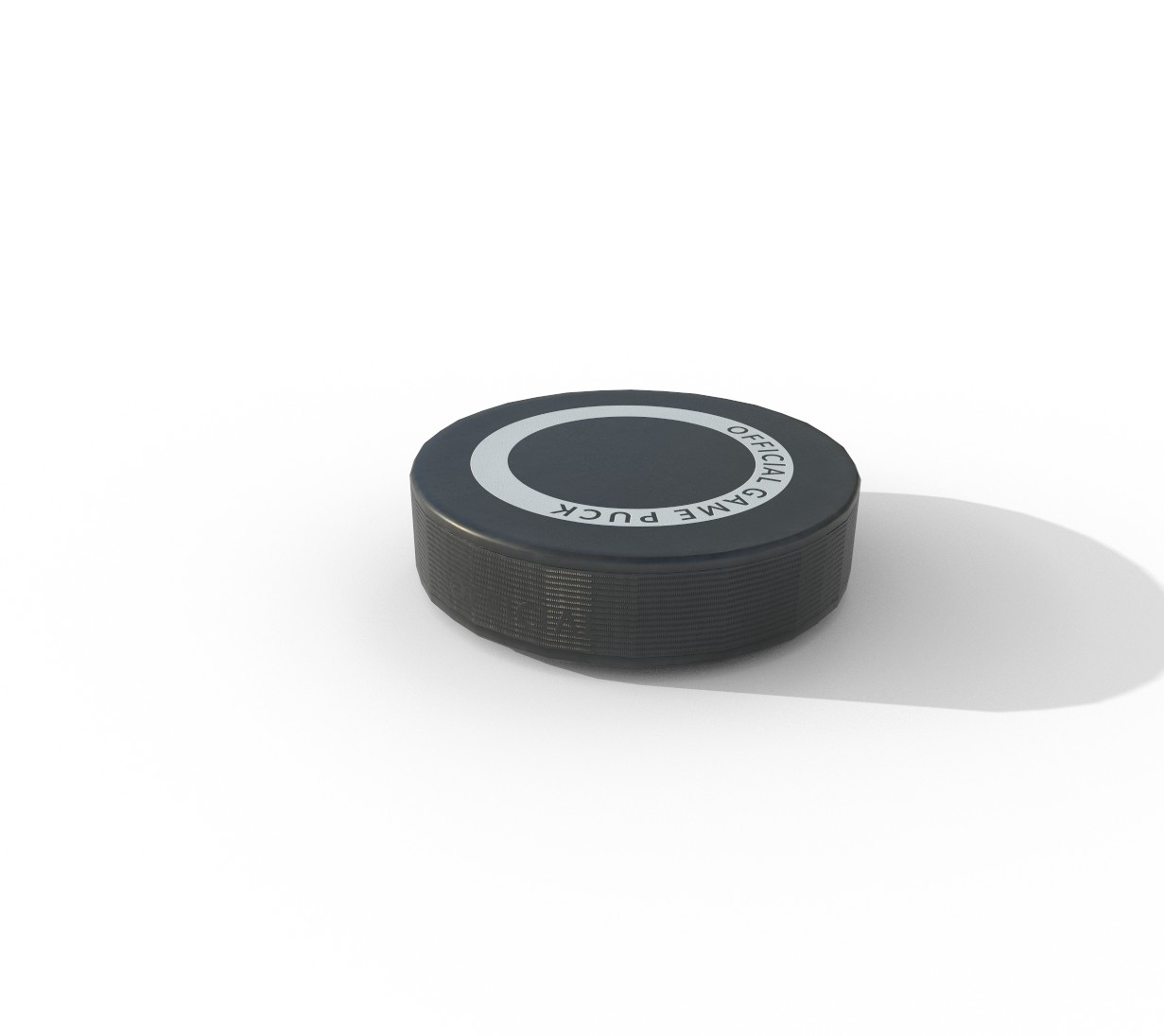 hockey puck 3 types 3d 3ds