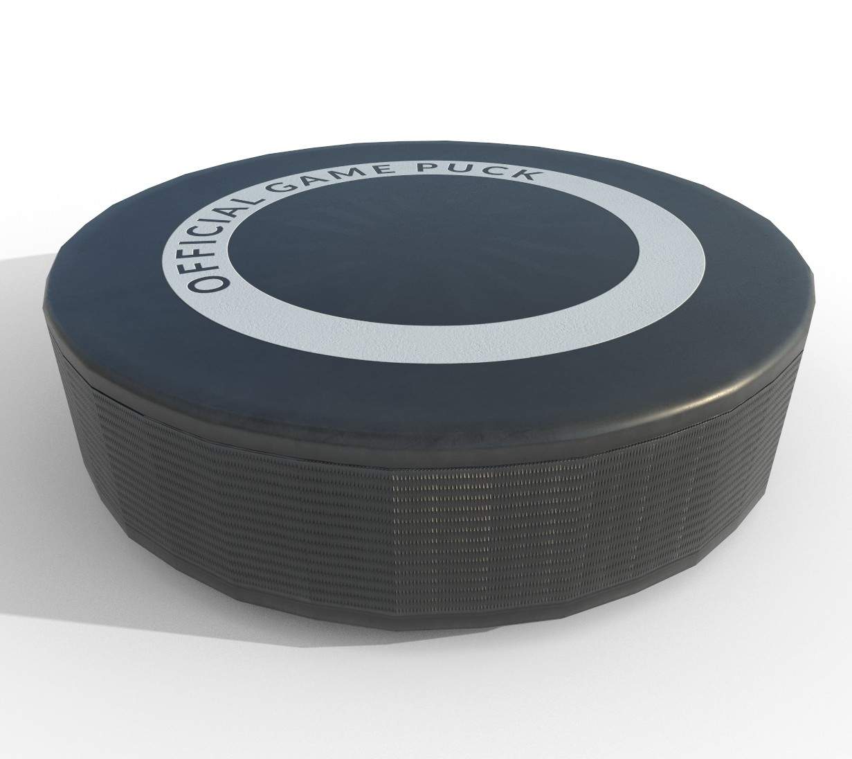 hockey puck 3 types 3d 3ds