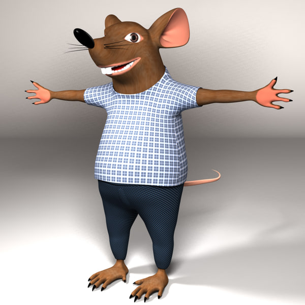Включи 3 мыши. Мышка 3ds Max. Мышь модель. Мышь 3d модель. Крыса модель.
