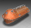 3d lifeboat pack model