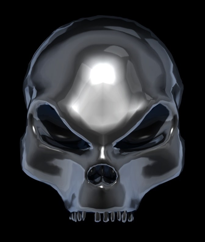 skull obj