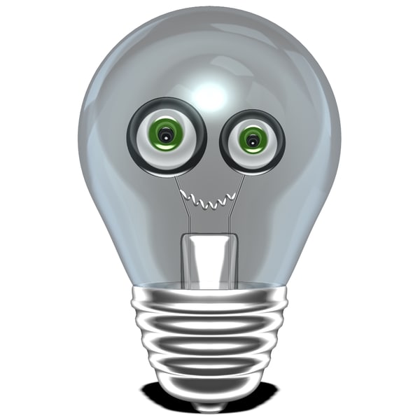 3d model light bulb