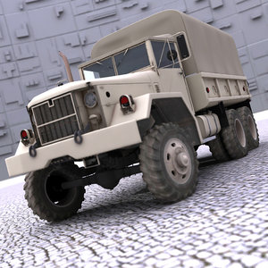 m35 ww2 truck 3d model