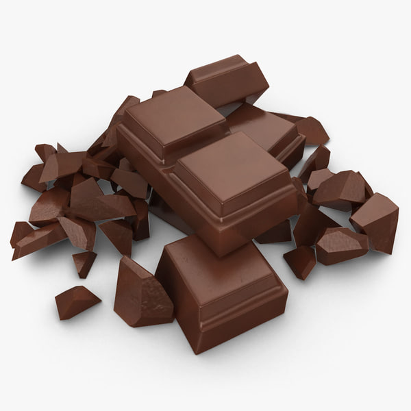 Chocolate 3d Models For Download Turbosquid