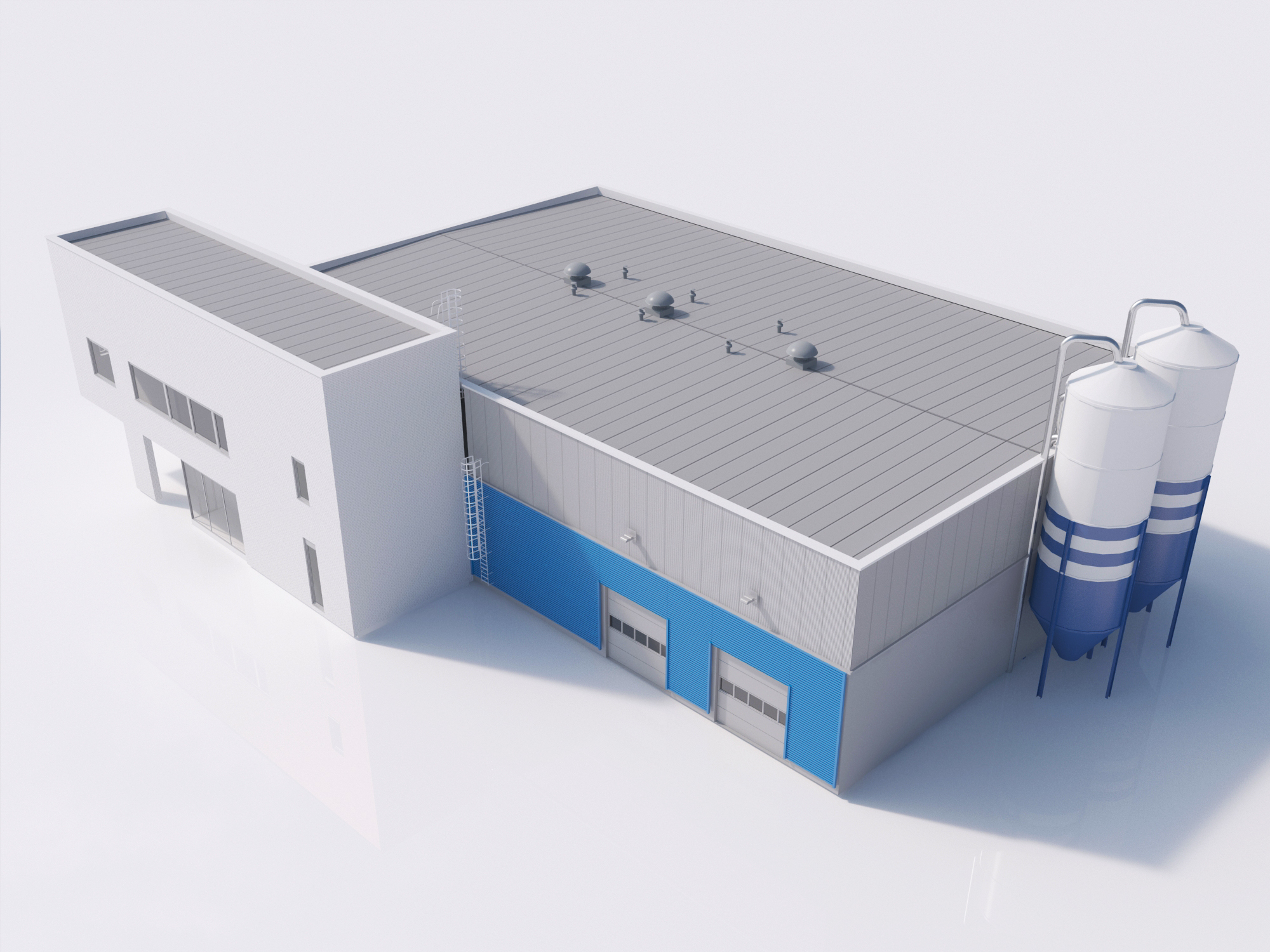 max industrial building set