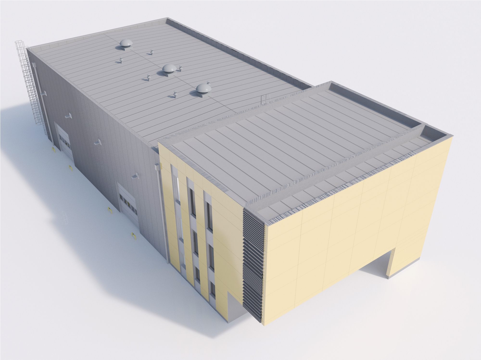 max industrial building set