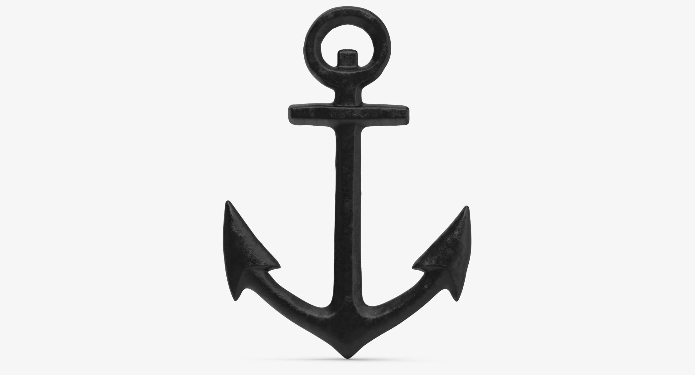 3d model ship anchor