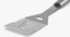 bbq tools spatula - 3d model