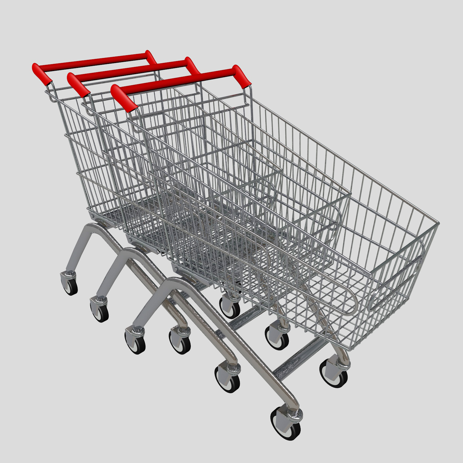 shpping cart3d模型
