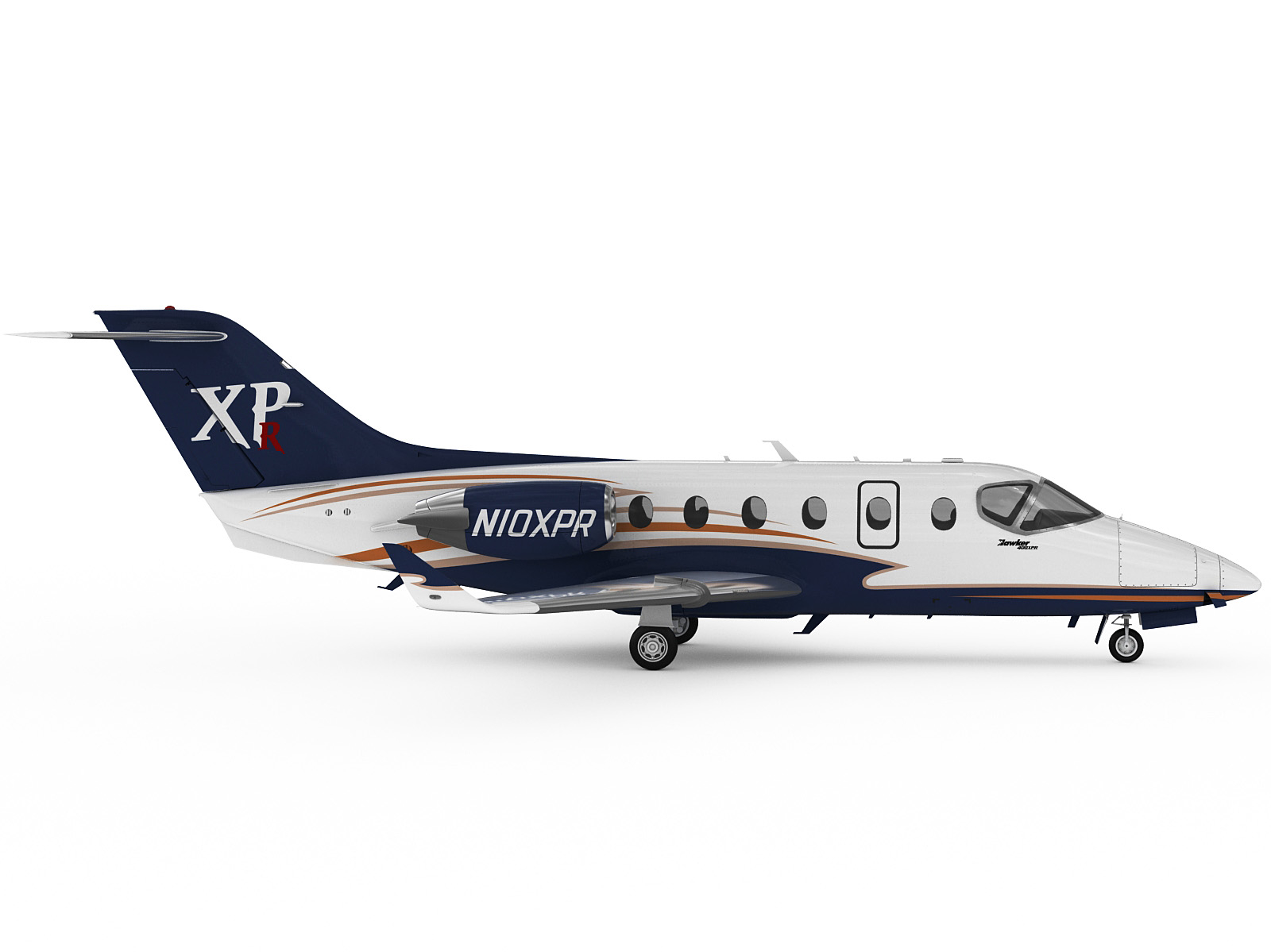 hawker 400 xpr c4d