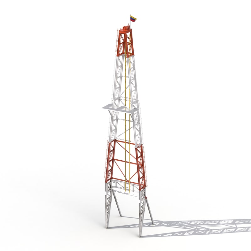 fracking gas platform tower max