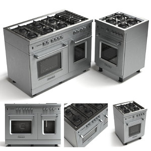 oven gas range cookers 3d max
