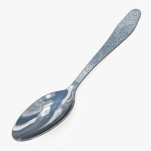 spoon 3d model