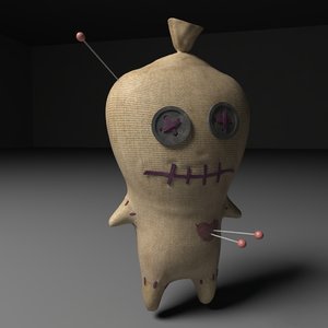 3d model voodoo doll