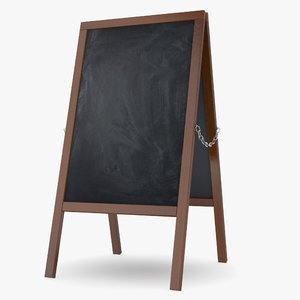 3d chalkboard chalk board