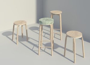 Revit Bar Stool 01