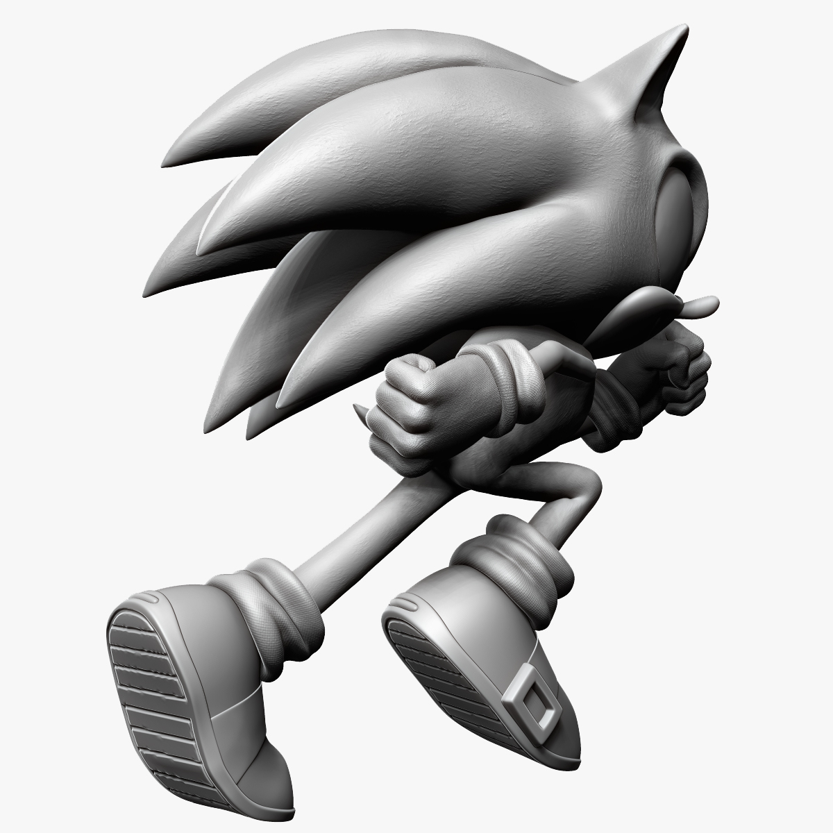 3d model sonic hedgehog
