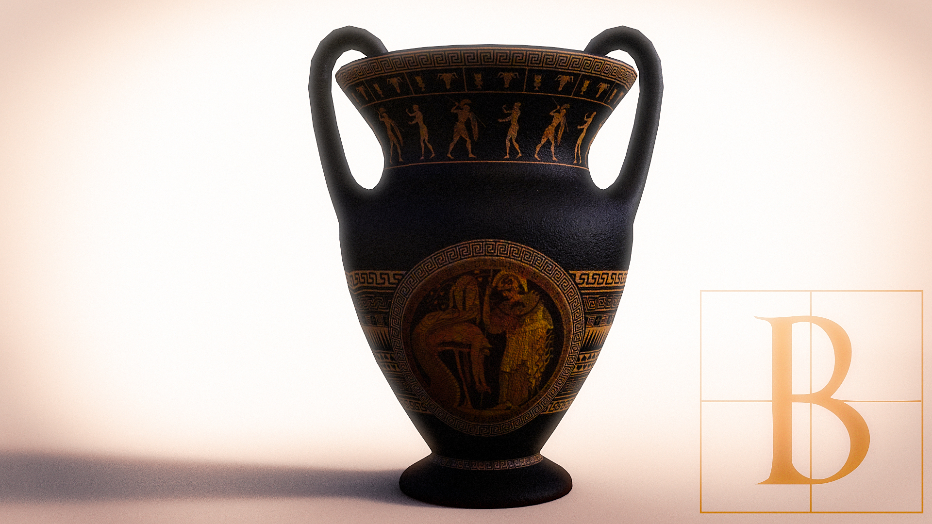 3ds Greek Vase