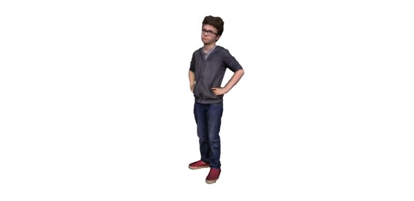 kid boy 3d 3ds