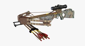3ds hunting crossbow bow arrows
