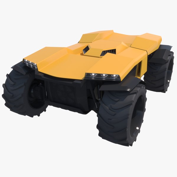 3d model robotic tractor greenbot