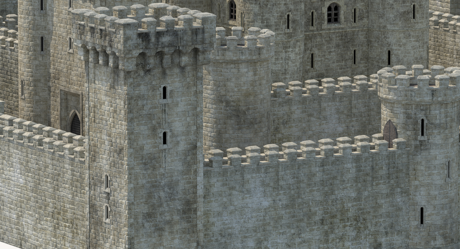 Castle Generic 3d Max