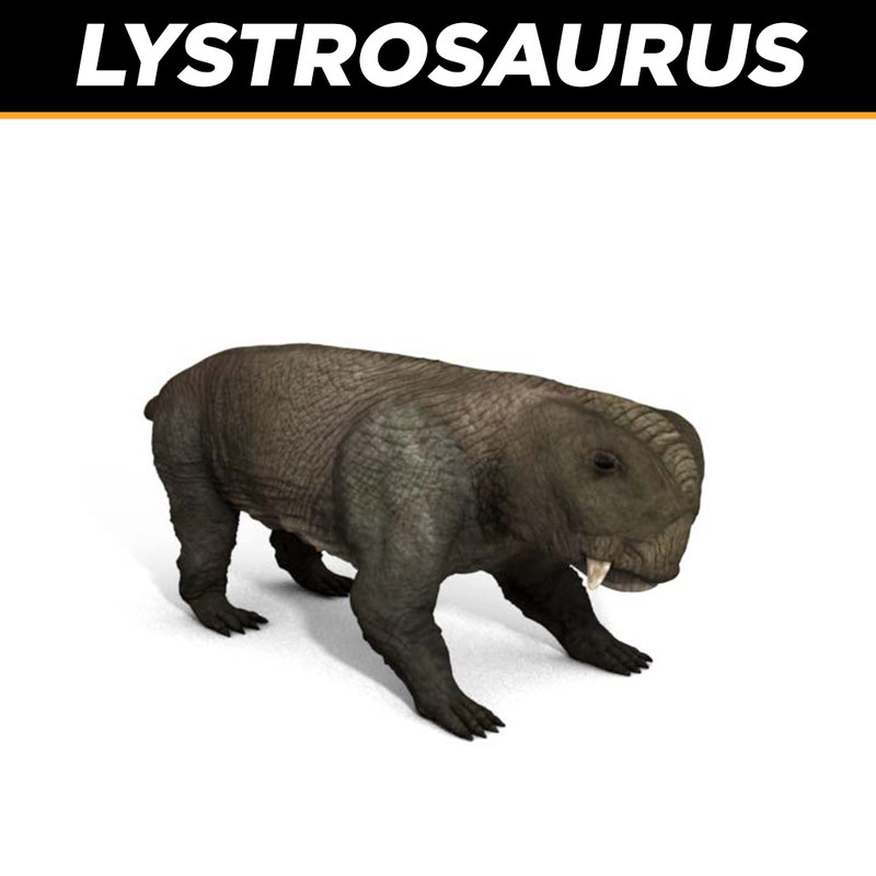 3d model lystrosaurus