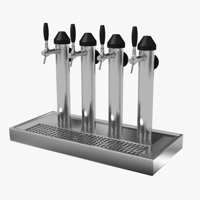 beer tap 3d model