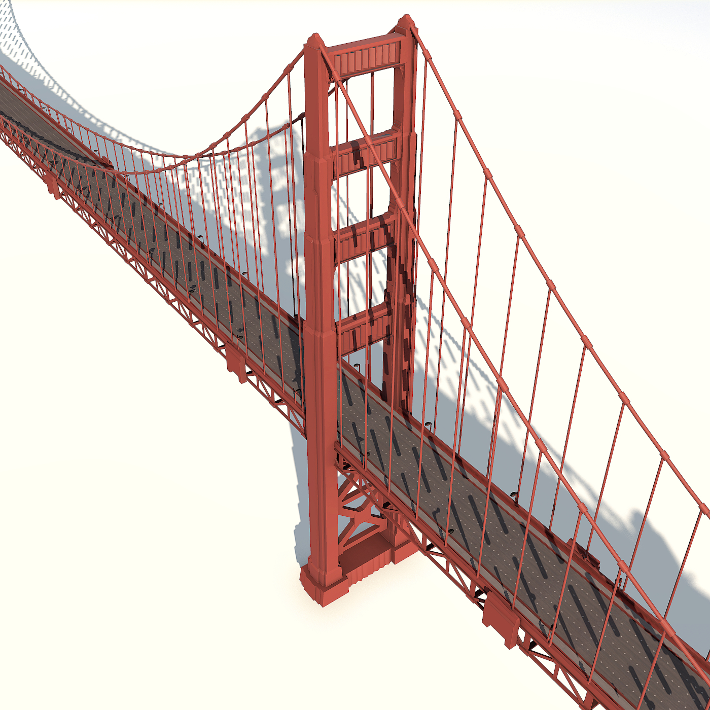 golden gate bridge 3d 3ds